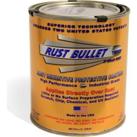 RUST BULLET LLC Rust Bullet Industrial Formula Rust Inhibitive Coating Quart Can RB13